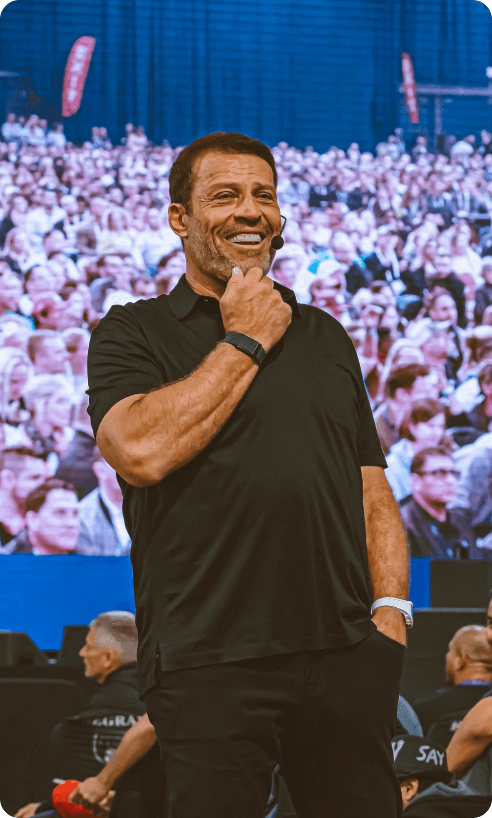 Tony Robbins On Stage